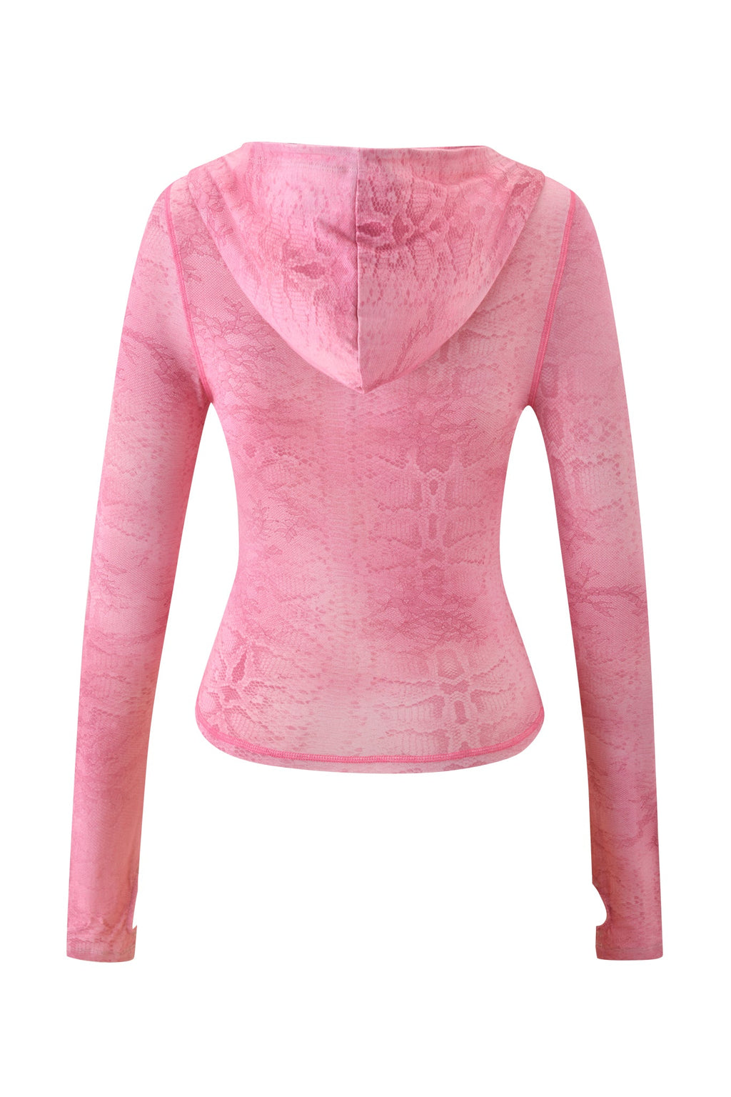 BLARE HOODIE - LIGHT PINK SERPENTINE