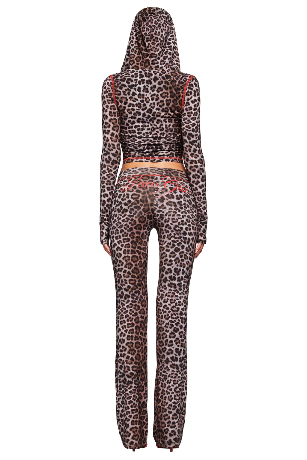 BLARE HOODIE - DARK LEOPARD