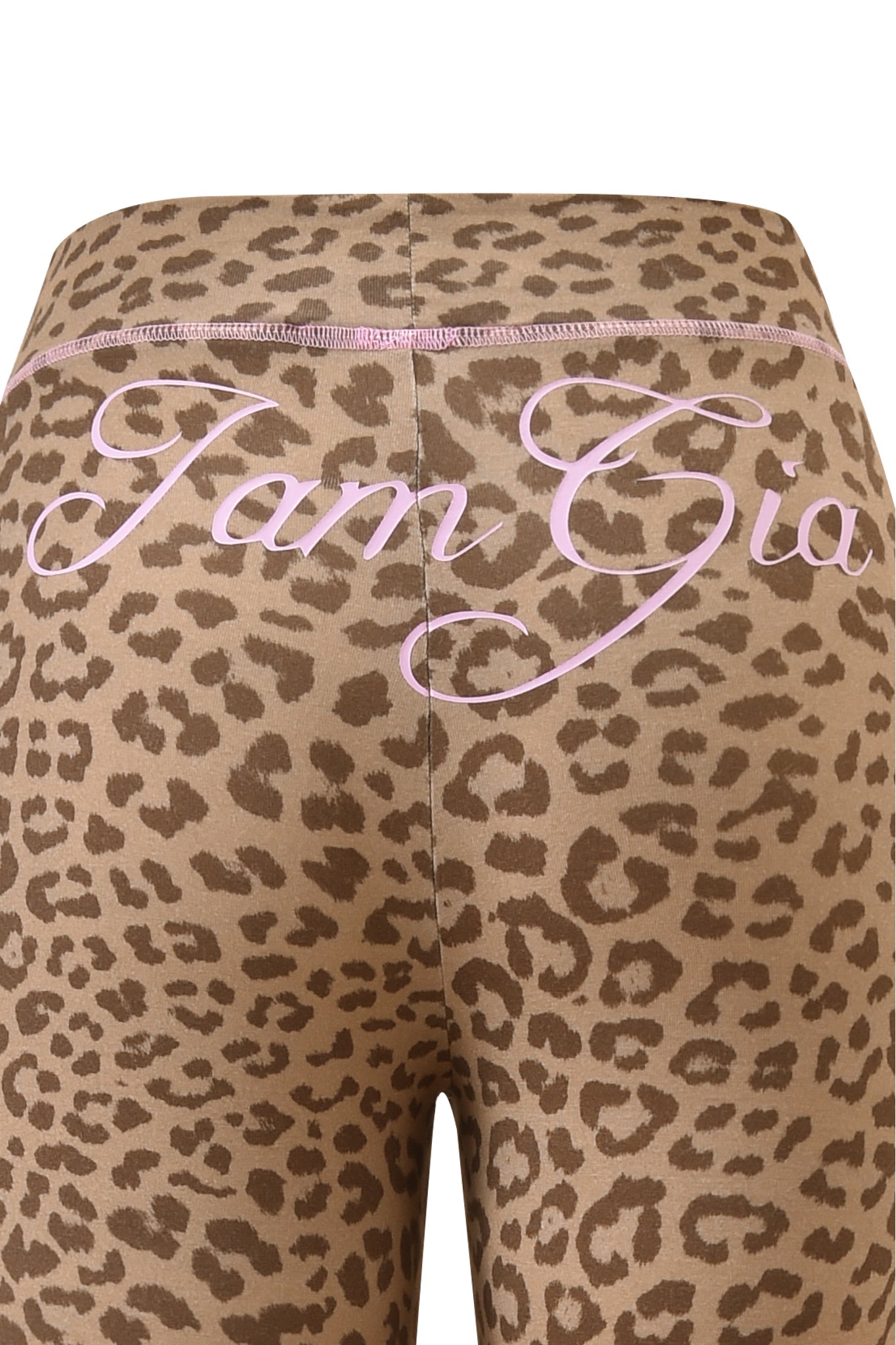 BLARE TRACKPANT - MOCHA LEOPARD