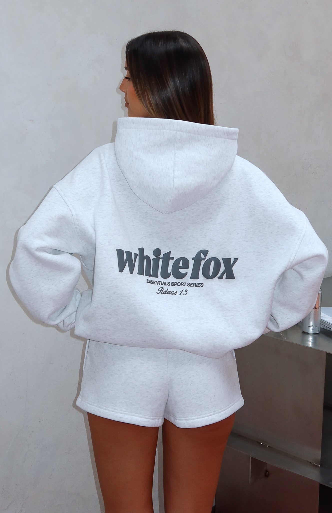 Release 15 Kiana Oversized Hoodie Grey Marle
